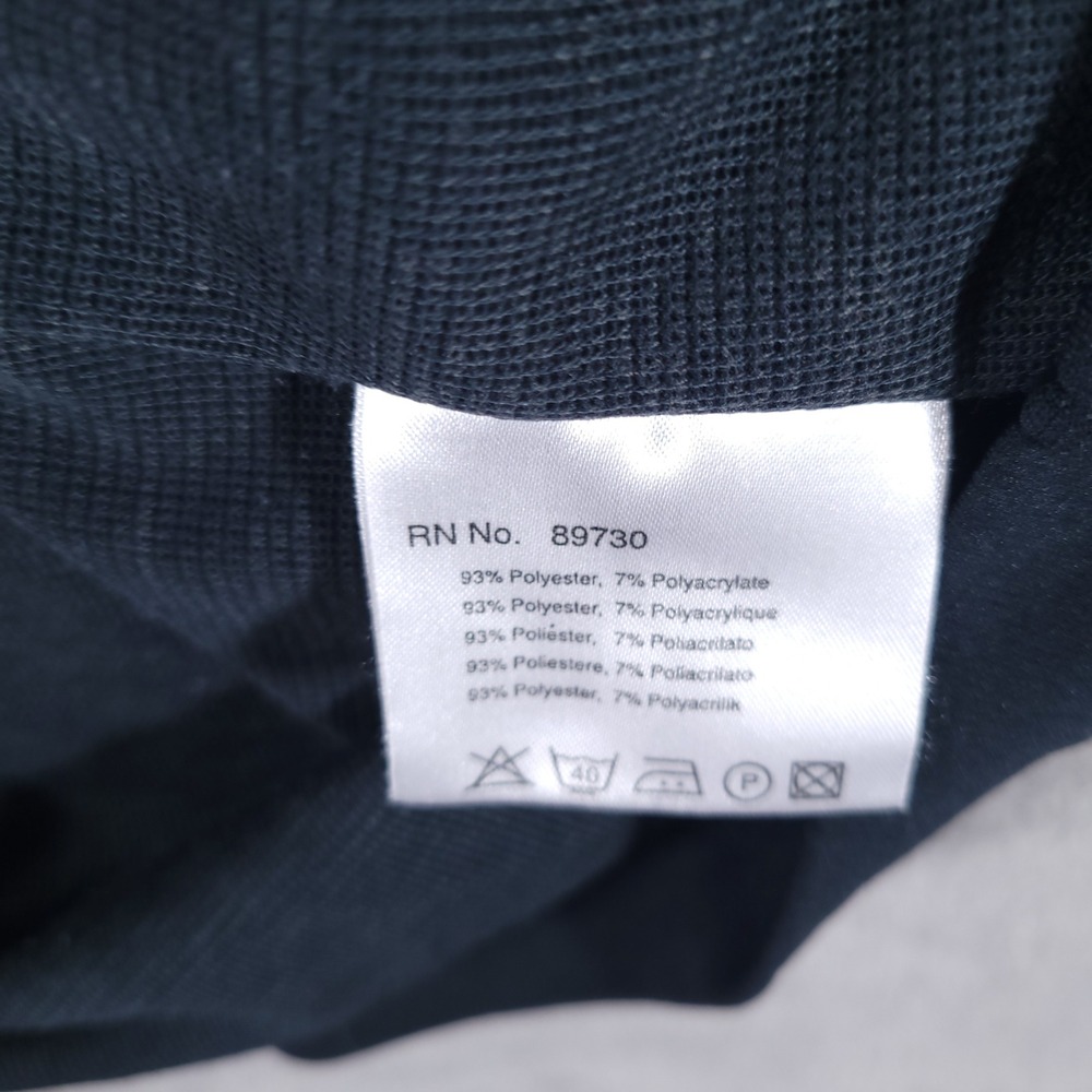 Mizuno Breath Thermo Mock Neck Top Mens XXL Black Long Sleeve Baseball - Picture 8 of 11